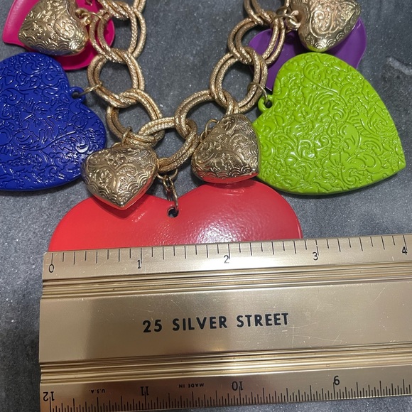 Napier Heart Statement Necklace - Picture 4 of 8